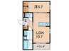 仮）メゾンレナード 1LDKの間取り