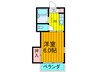 ハイツパドレ 1Kの間取り