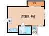 ウイッシュ河原町 1Rの間取り