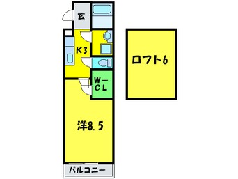 間取図 プライム・ヒルズ