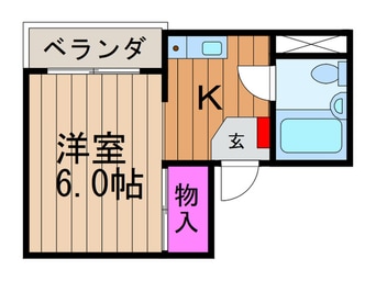 間取図 くずは西プラザ