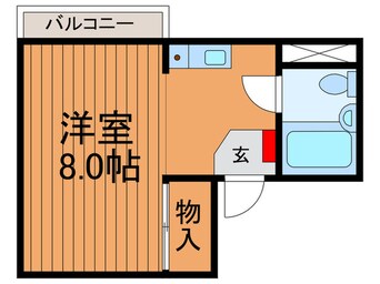 間取図 くずは西プラザ