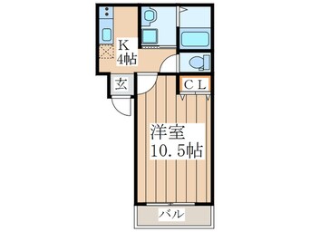 間取図 フジパレス下新庄駅東Ⅵ番館