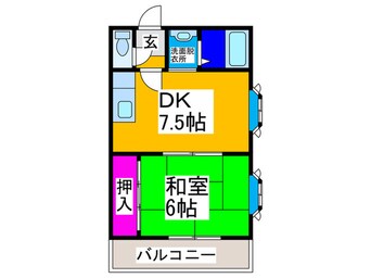 間取図 シャト－吉崎