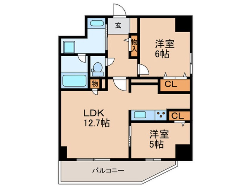 間取図 仮）東成区東小橋1丁目PJ