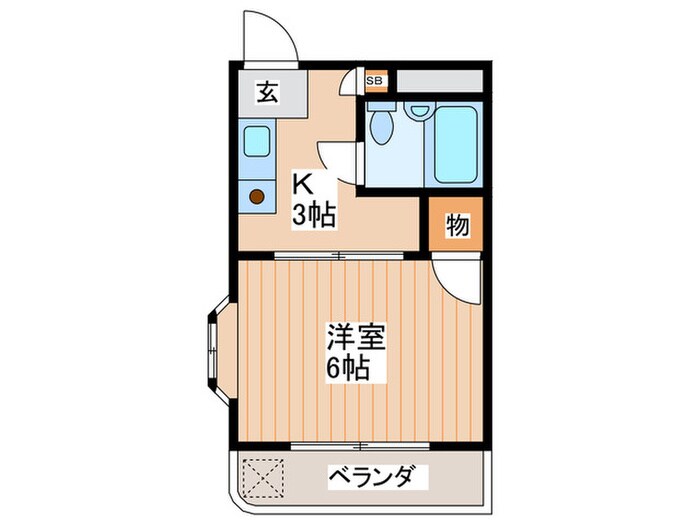 間取り図 シャトー八坂