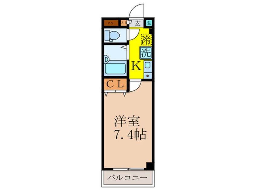 間取図 亀井マンション