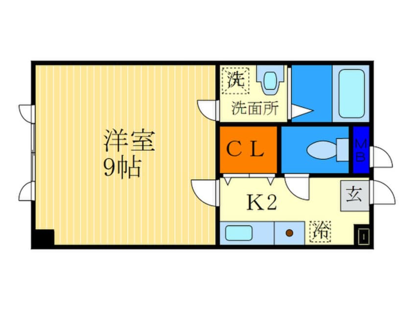 間取図 エテルノポッソ