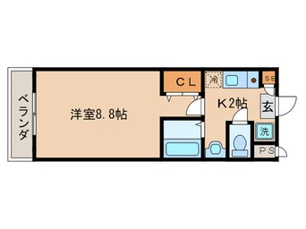 間取図 カサコモ－ダ東野