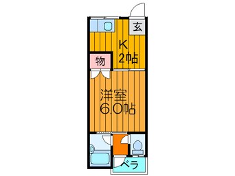 間取図 サニ－ハイツ石津東