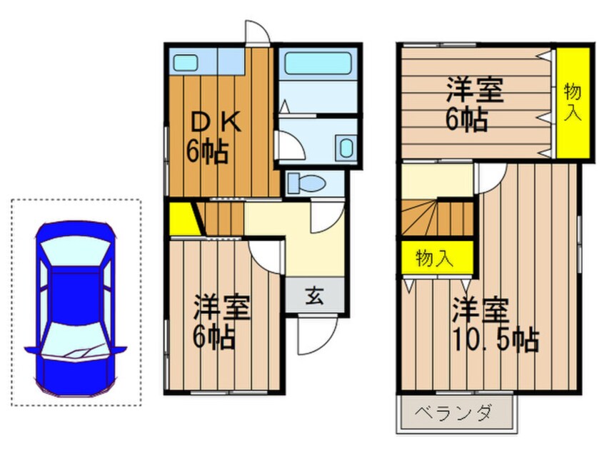 間取図 MAYUMIハウス107号館小松