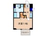 アクロス京都七条鴨川御苑(201) 1Kの間取り