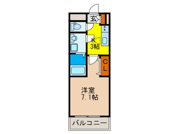 間取り図 テルベ　キートス