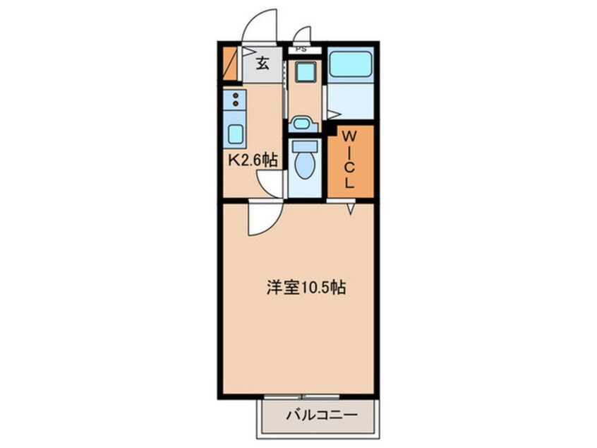 間取図 ウエストヴァレーⅣ