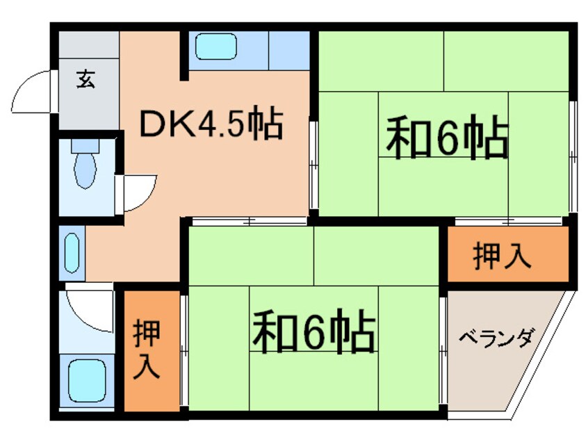 間取図 さらきマンション