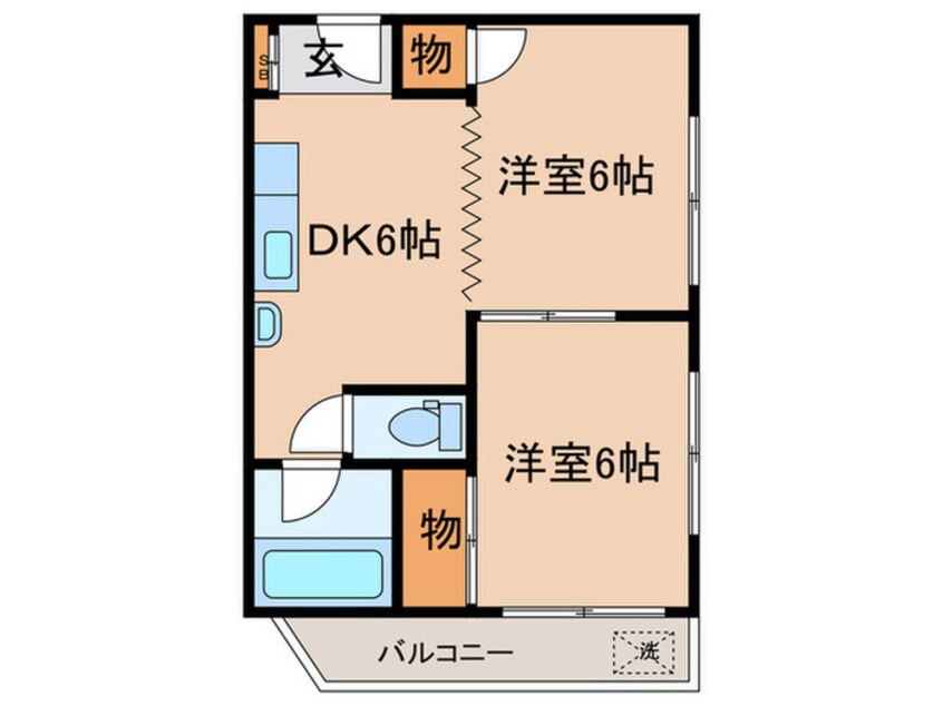 間取図 さらきマンション