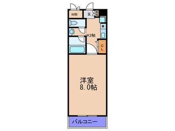 間取図 ロイヤル御幣島
