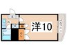 メゾンドくれえる 1Kの間取り