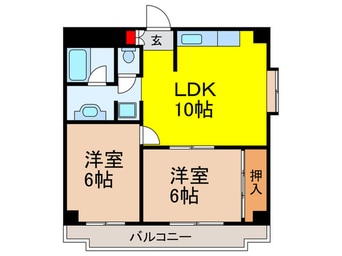 間取図 メゾンドくれえる