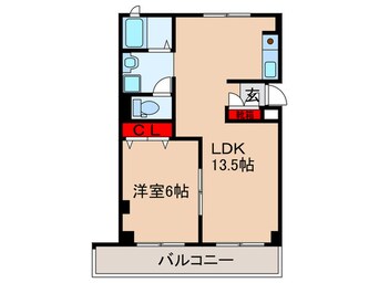 間取図 グランドメゾン花屋敷