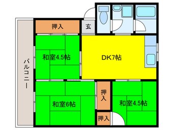 間取図 リバーコート