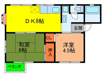 間取図 ひかりハイツＡ棟