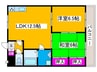 パークハイツ新金岡 2LDKの間取り