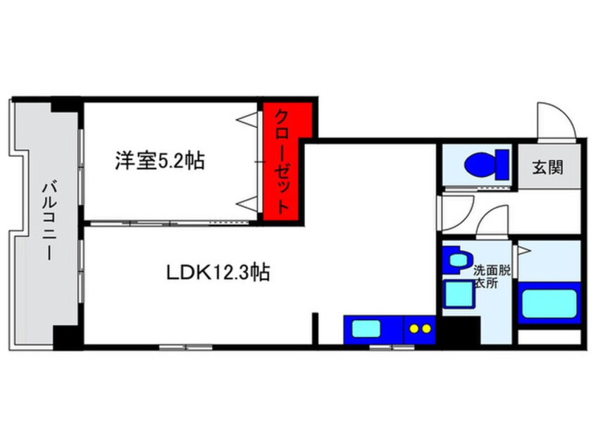 間取図 第８千里ハイツ