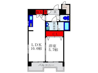 間取図 第８千里ハイツ