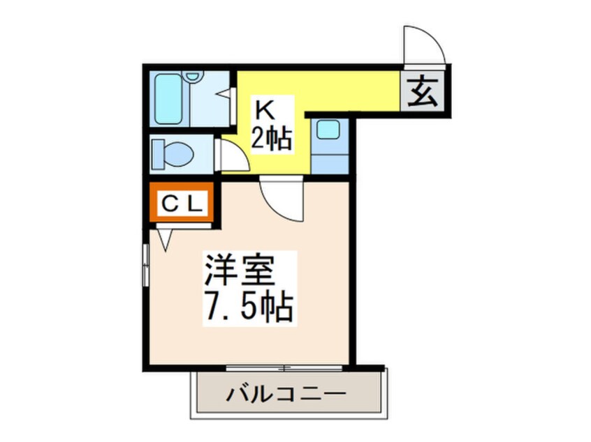 間取図 スペランツァ・デリーティア