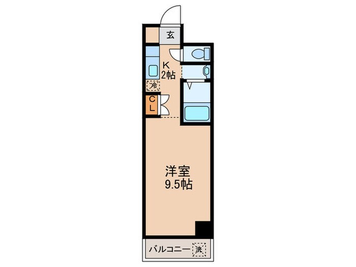 間取り図 ステュ－ディオ４１９