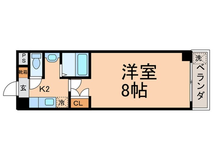 間取り図 ステュ－ディオ４１９