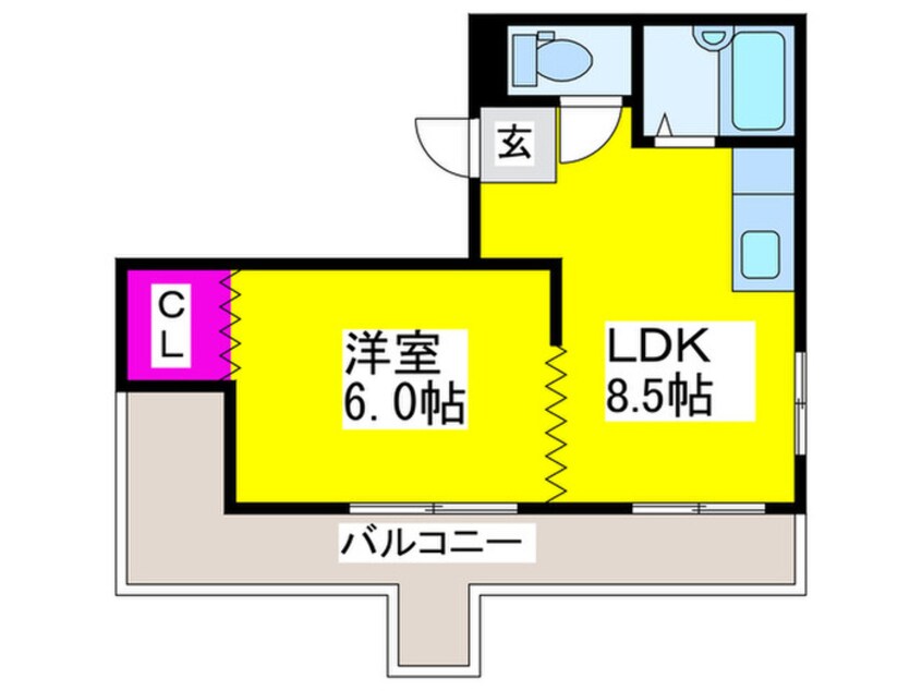 間取図 Collection堺東Ⅲ