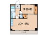 フォーシーズン　２ 1LDKの間取り