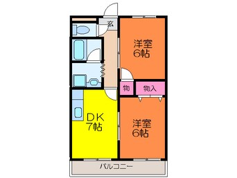 間取図 バレイシティ