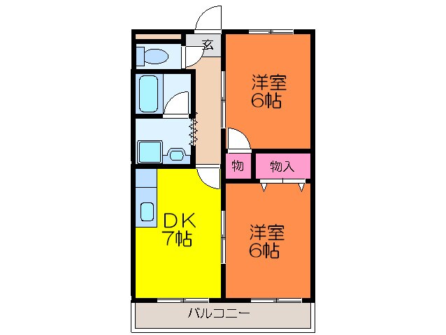 間取り図 バレイシティ