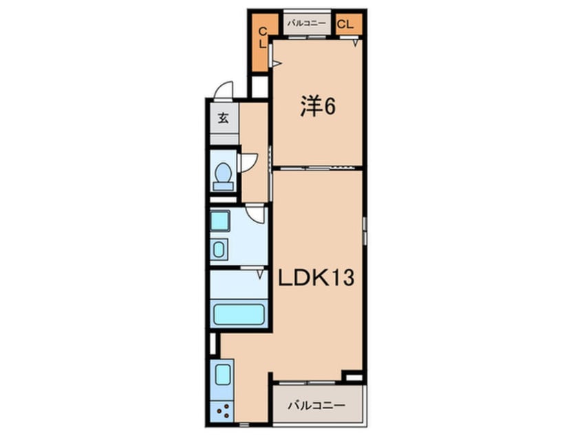 間取図 フィオーレ