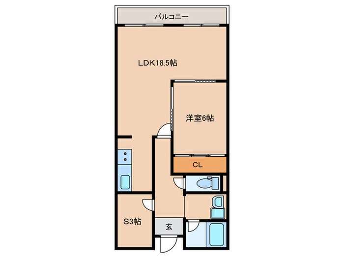 間取り図 フラワー3番館