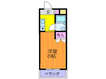 間取図 エクセレント忍ヶ丘