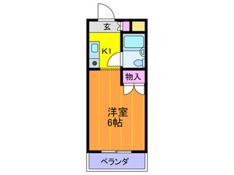 間取図 エクセレント忍ヶ丘