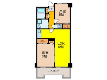 間取図 友井グレイス