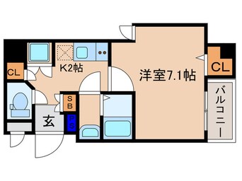 間取図 アドバンス京都デタンデュ