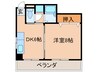 ネオハイム松尾 1DKの間取り