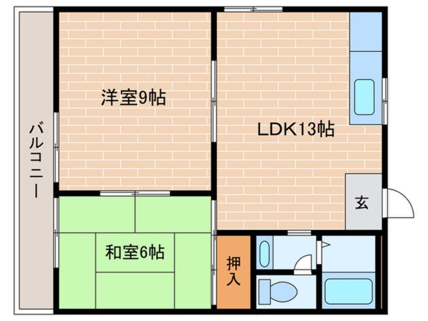 間取図 ヴァンヴィレッジ