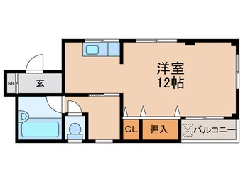 間取図 ビューハイツ山下