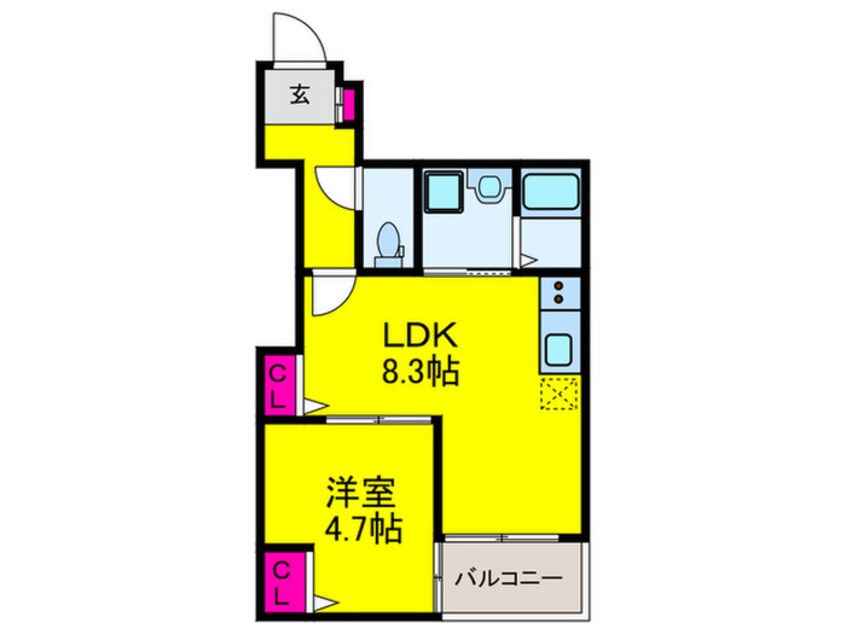 間取図 アリエッタ平野の郷