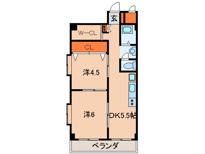 間取図 塚口レジデンス