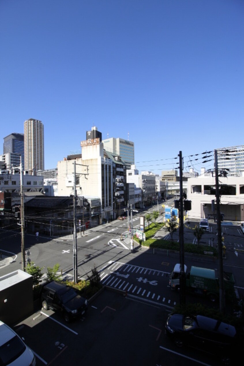 室内からの展望 プレサンス難波セレクト(808)