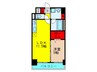 Alba Grande 1LDKの間取り