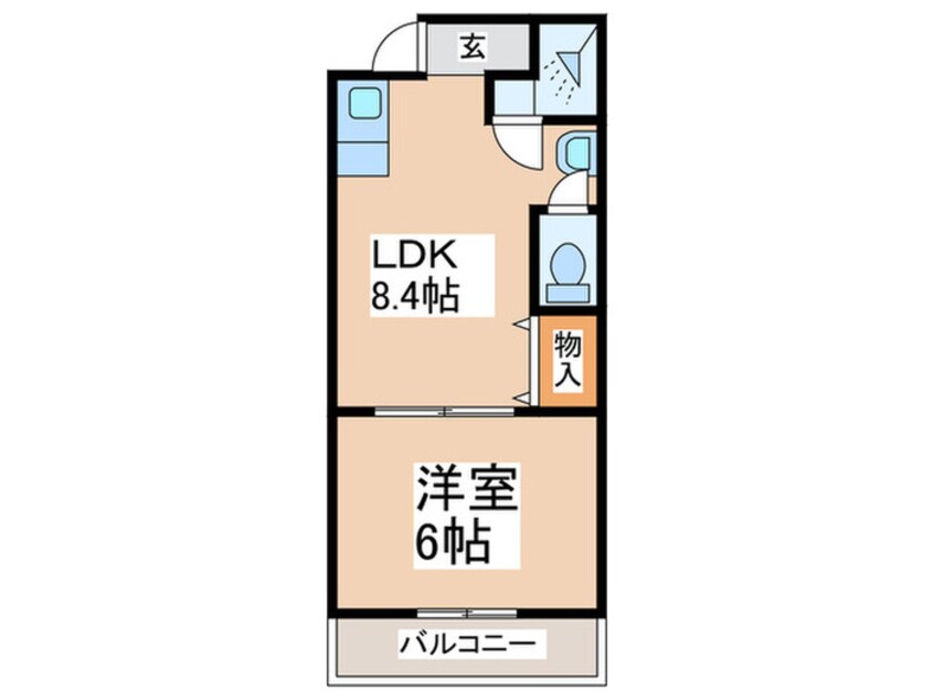 間取図 オカクママンション